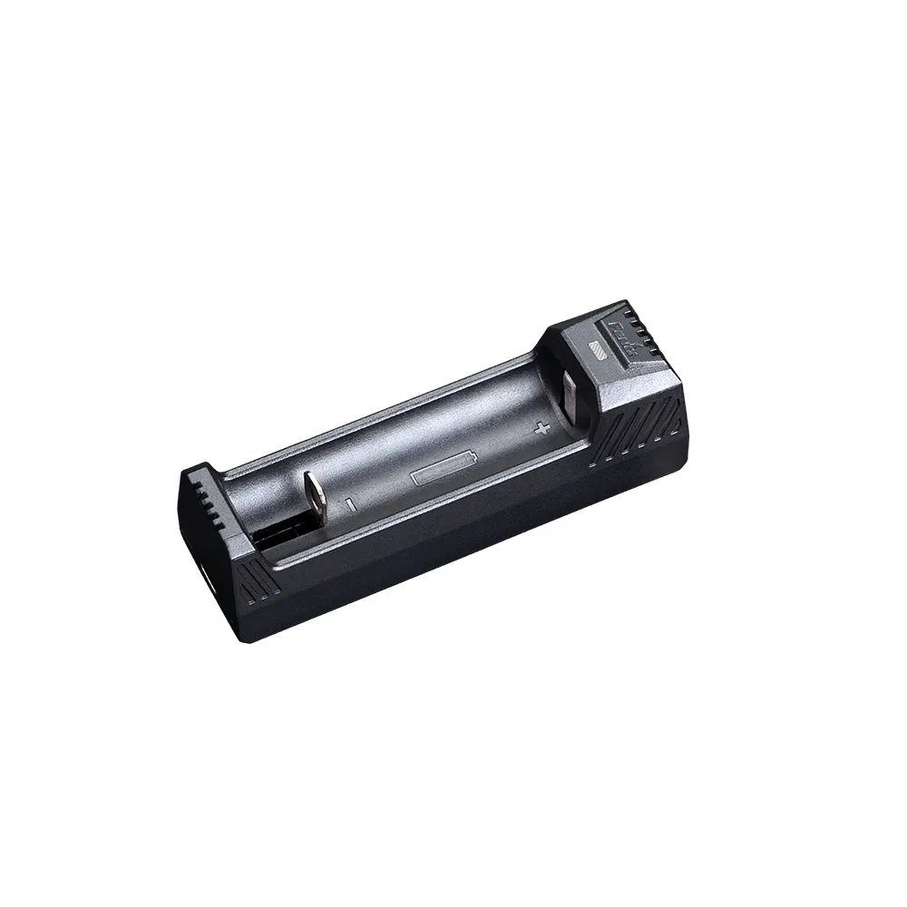 Зарядний пристрій Fenix USB Type-C 18650 21700 26650 чорний