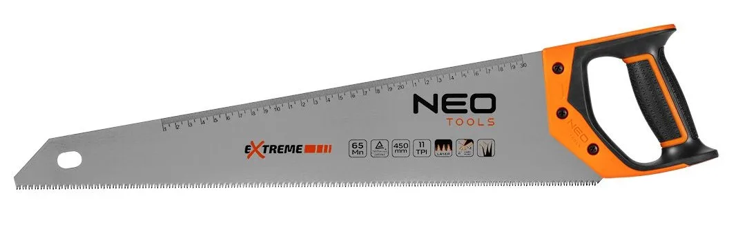 Ножівка по дереву Neo Tools 450 мм 11TPI