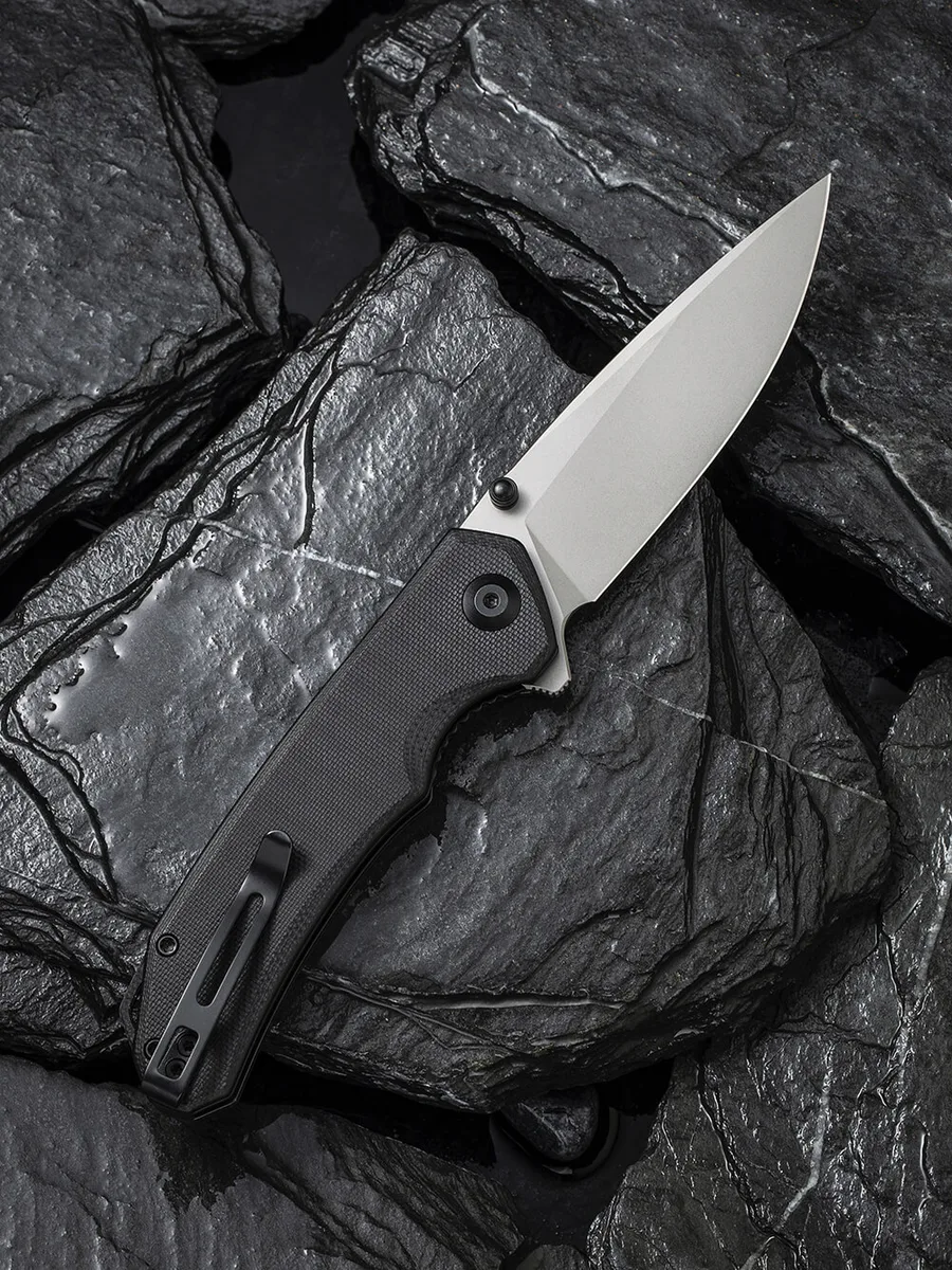 Складной нож Civivi 8,8 см G10 черный сталь 14C28N