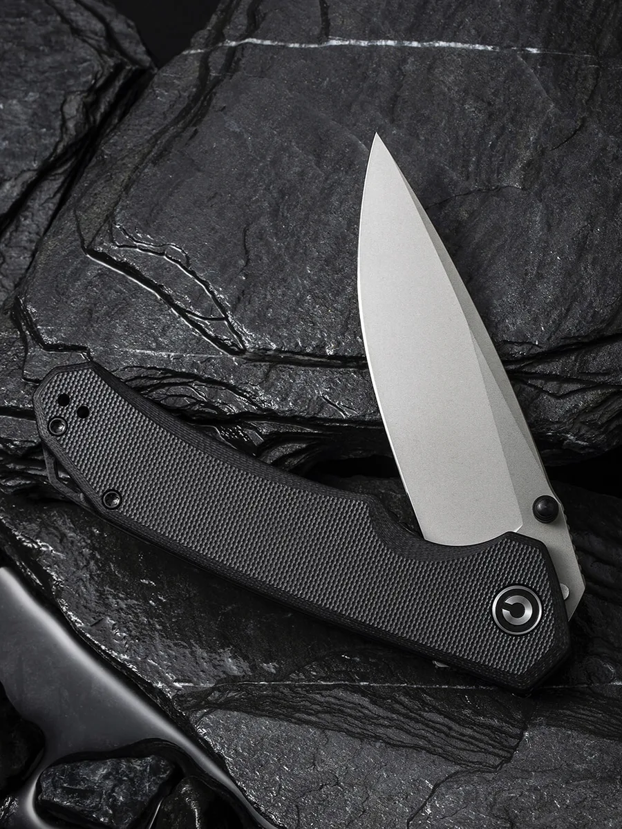 Складной нож Civivi 8,8 см G10 черный сталь 14C28N