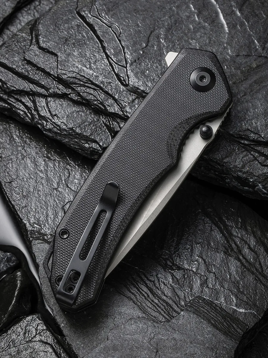 Складной нож Civivi 8,8 см G10 черный сталь 14C28N