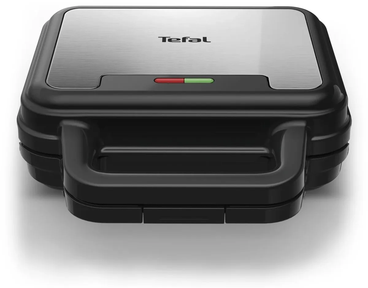 Мультимейкер Tefal метал 23х23х9 см чорно-сірий 700Вт з антипригарним покриттям