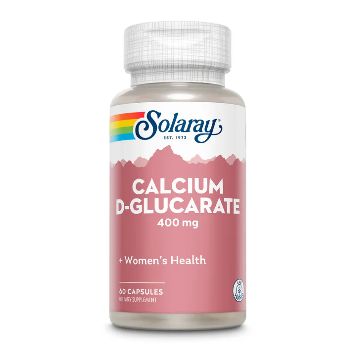 Solaray Calcium D-Glucarate 400mg 60 капсул для детоксикації та здоров'я печінки