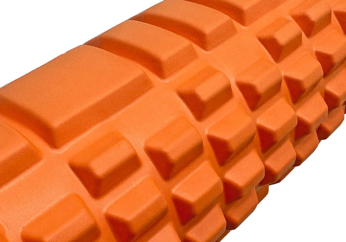 Масажний ролик EasyFit EVA 45 см Оранжевий