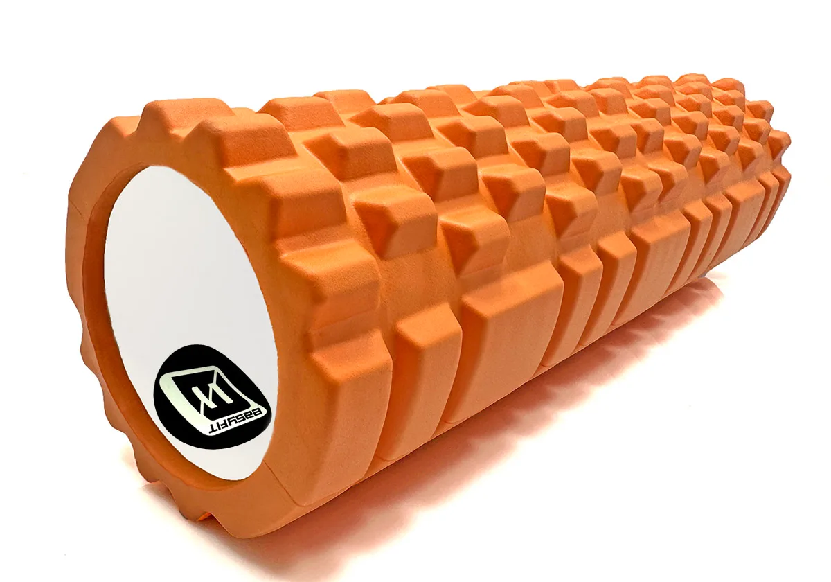 Масажний ролик EasyFit EVA 45 см Оранжевий
