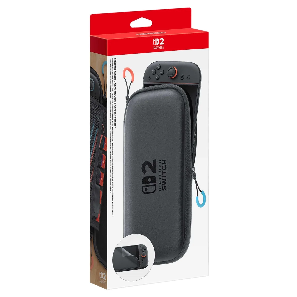Захисний Чохол та плівка Nintendo Switch 2 CARRYING CASE AND SCREEN