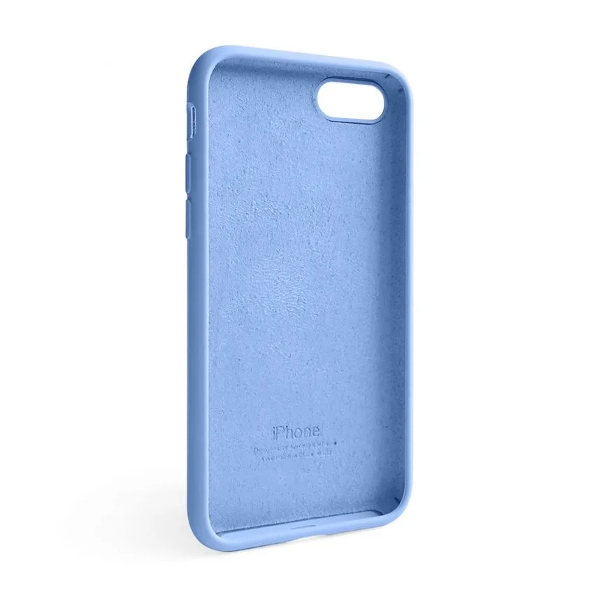 Чохол силіконовий для смартфона Apple 7 8 SE 2020 блакитний
