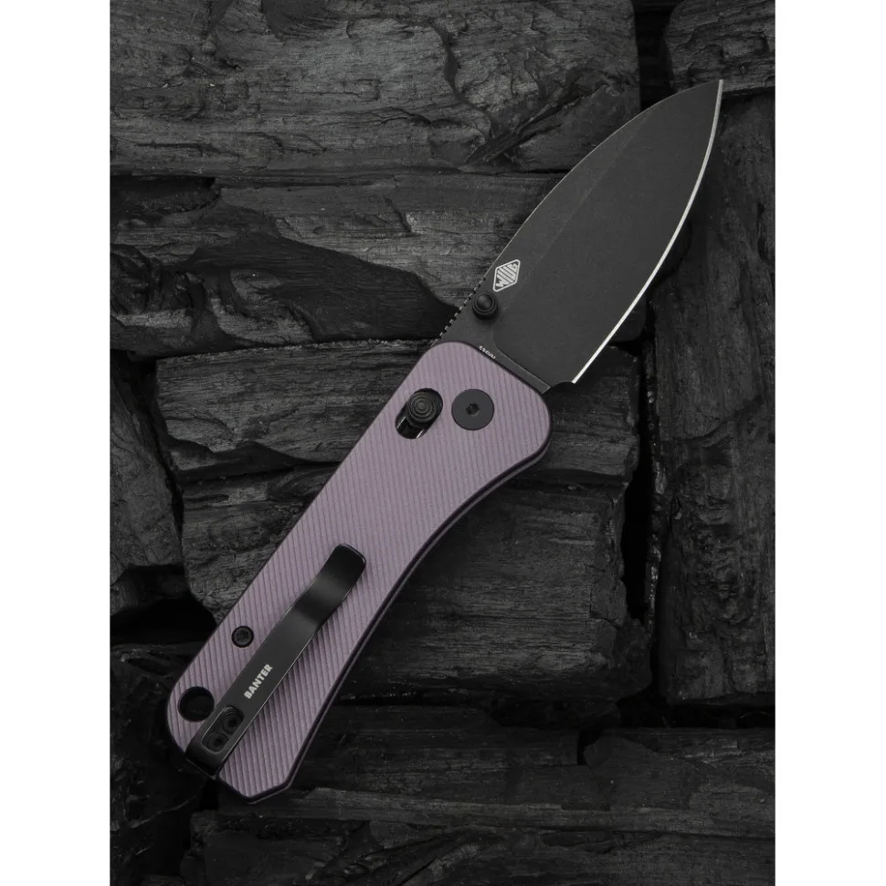 Ніж складаний Weknife алюмінієвий 169,2 мм фіолетовий CPM-S35VN