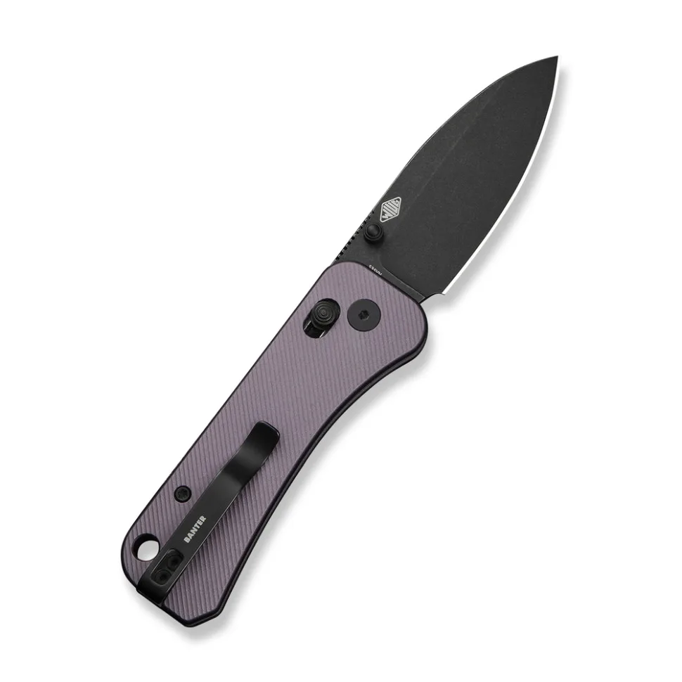Ніж складаний Weknife алюмінієвий 169,2 мм фіолетовий CPM-S35VN