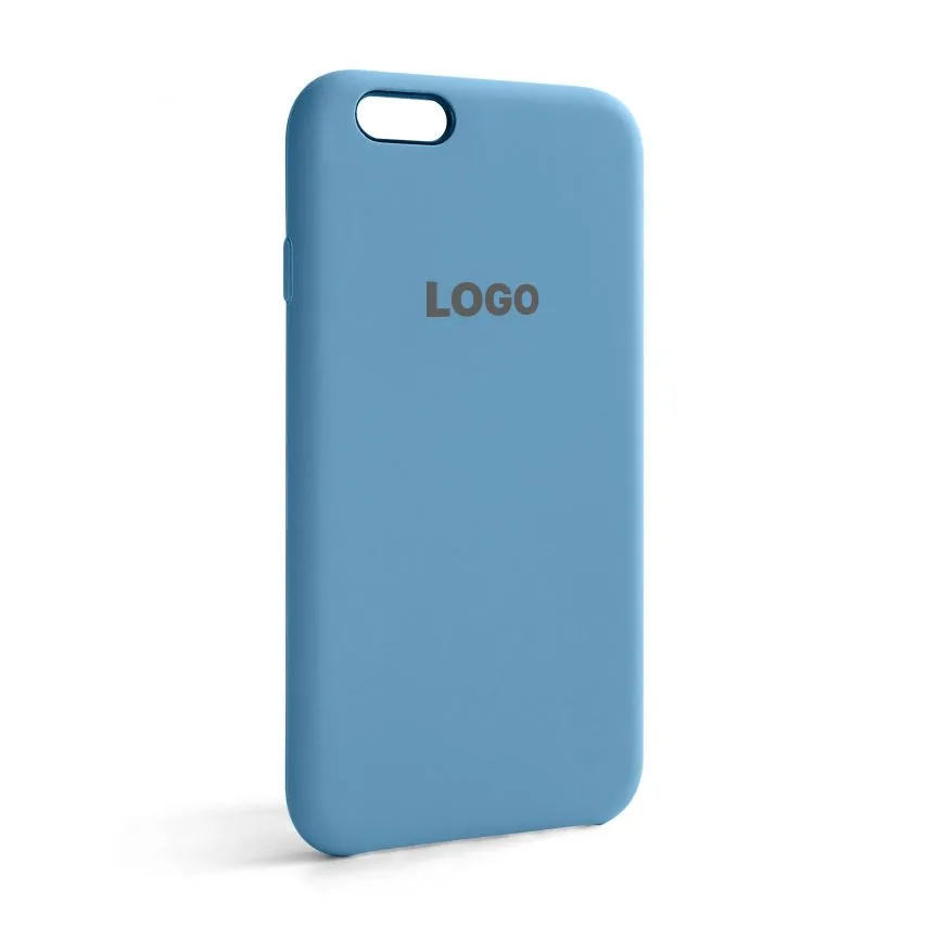 Чохол Silicone Case Apple силікон для iPhone 6 6s синій