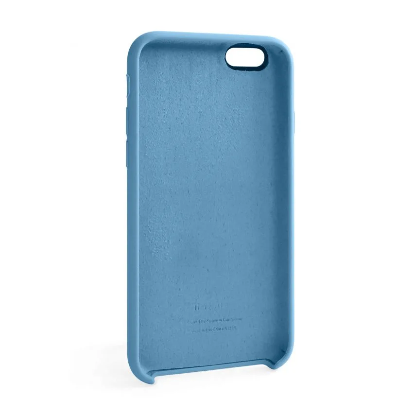 Чохол Silicone Case Apple силікон для iPhone 6 6s синій