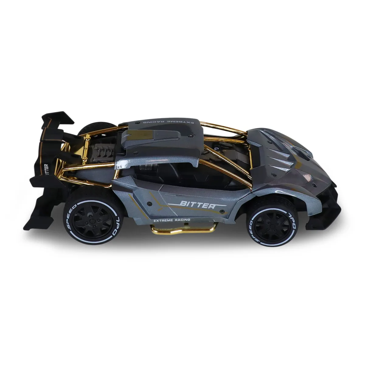 Автомобиль KS Drive р/к 20х9,5х5 см комбинированные материалы серебристый