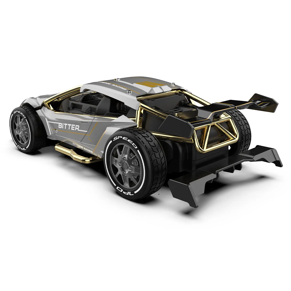 Автомобиль KS Drive р/к 20х9,5х5 см комбинированные материалы серебристый