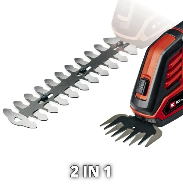 Аккумуляторные ножницы Einhell GE-CG 18/100 Li-Solo 18В PXC, 10 см, с шагом реза 8 мм, вес 106 кг, без батареи и зарядного устройства