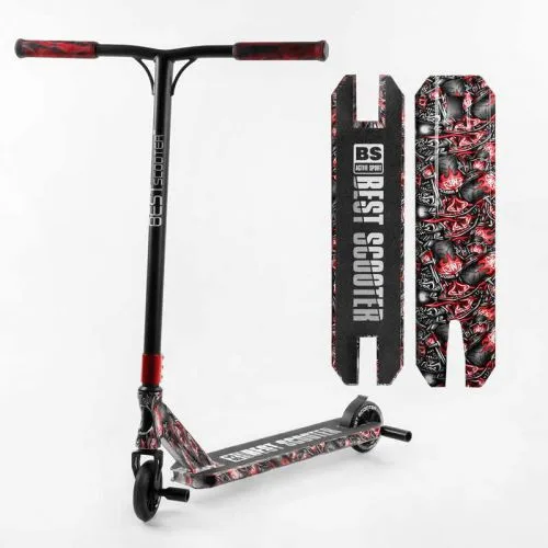 Труковий самокат Best Scooter HIC-система з PEG алюмінієвим диском для фрістайлу та трюків колеса 110 мм.