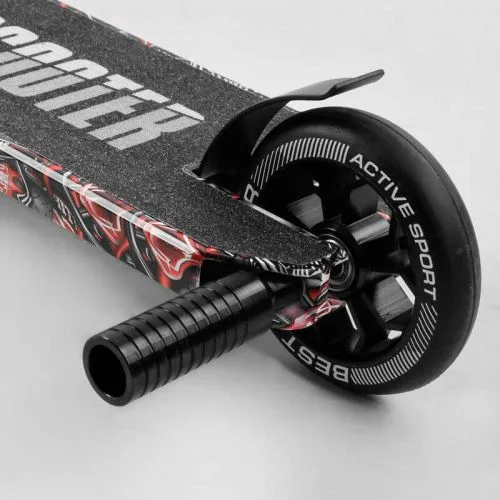 Труковий самокат Best Scooter HIC-система з PEG алюмінієвим диском для фрістайлу та трюків колеса 110 мм.