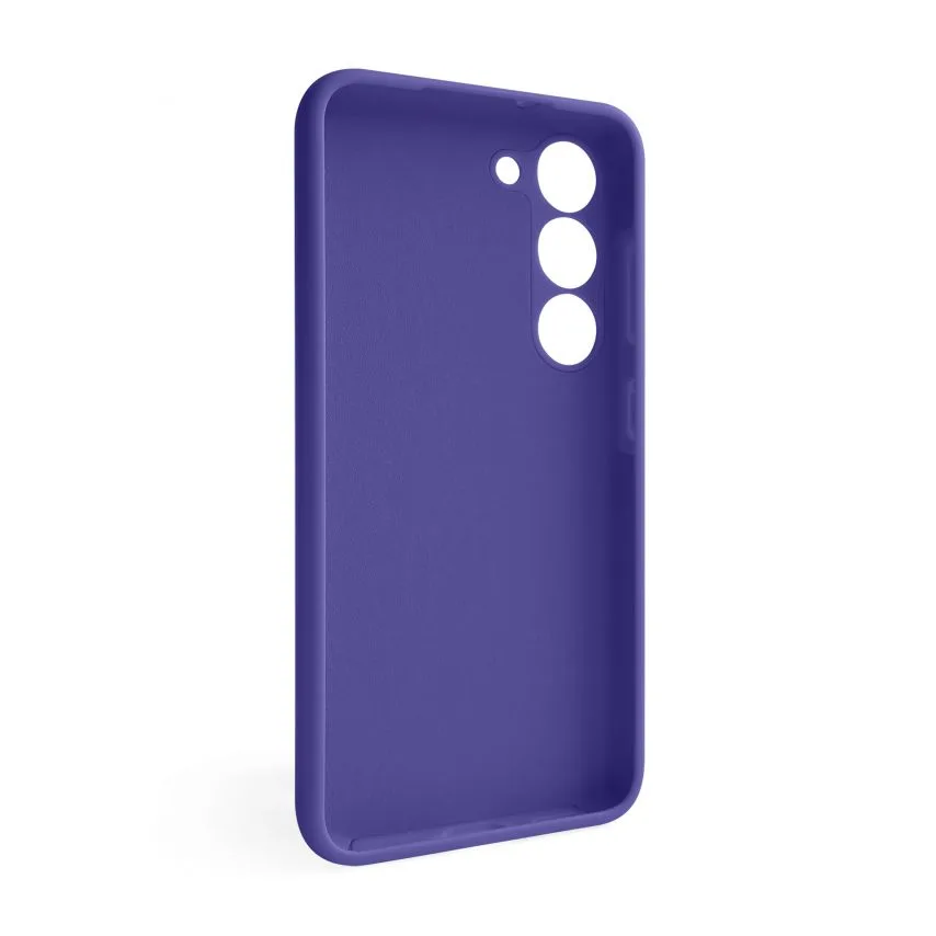 Чохол силіконовий для Samsung S23 2023 фіолетовий