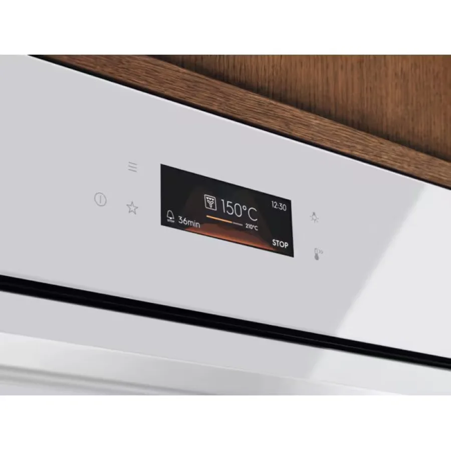 Електрична духова шафа Electrolux, 72 л, клас енергоефективності A+, з дисплеєм, конвекційним обігрівом та телескопічними направля