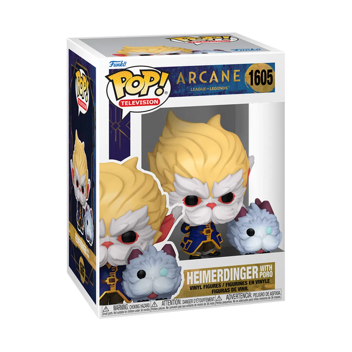 Ігрова фігурка Funko POP! вініл 6х5,5х11,4 см Хеймердінгер з Поро
