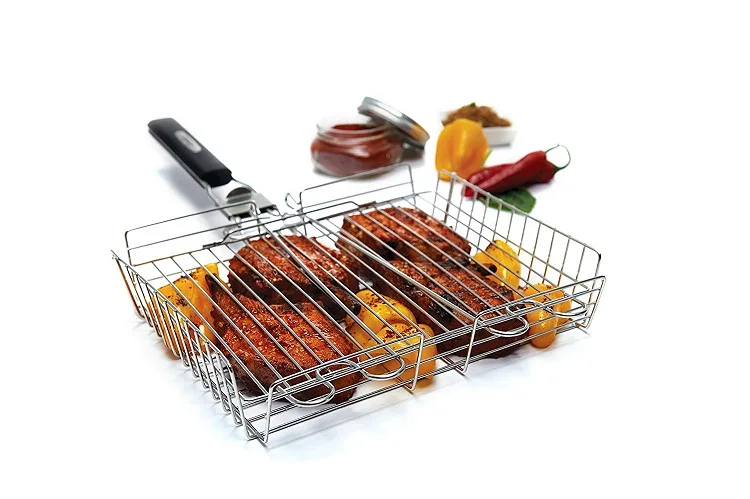 Решітка для гриля Broil King нержавіюча сталь 25х30 см металік чорна