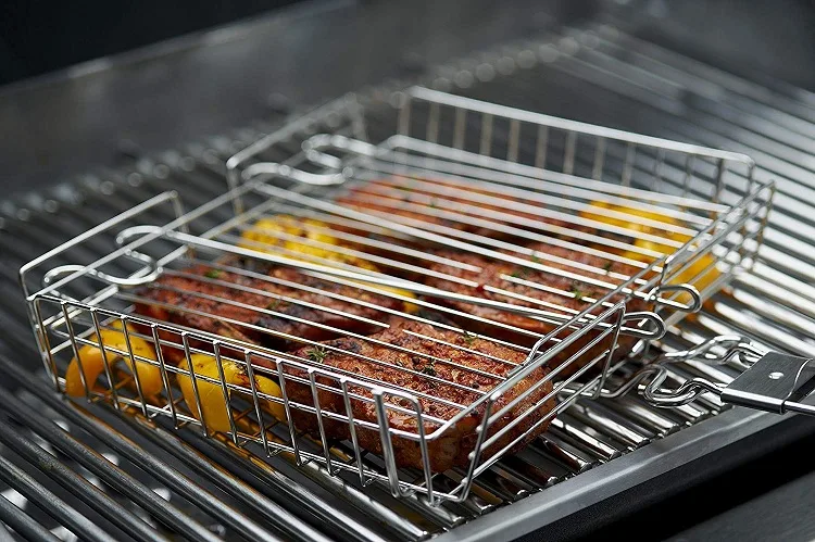 Решітка для гриля Broil King нержавіюча сталь 25х30 см металік чорна