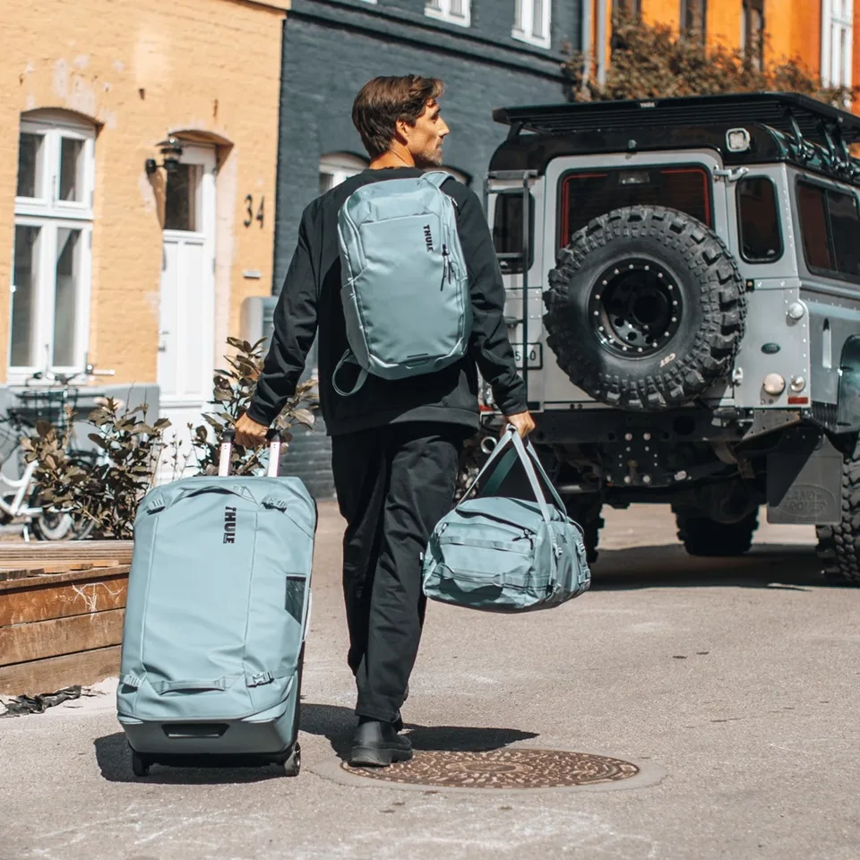 Дорожня сумка Thule 100% перероблений поліестер 30 л Pond Gray