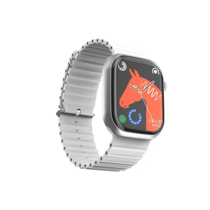 Смарт-годинник XO метал 2,01" срібний IP67 Bluetooth 5.0