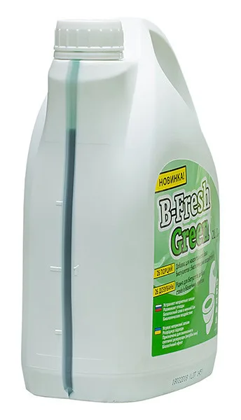 Жидкість для біотуалету Thetford B-Fresh Green 2 л екосклад дезодоруюча