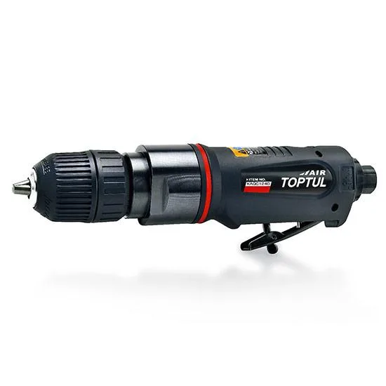Пневмодрель реверсивна 3/8" TOPTUL KAQC1240 4000 об/хв алюміній чорна
