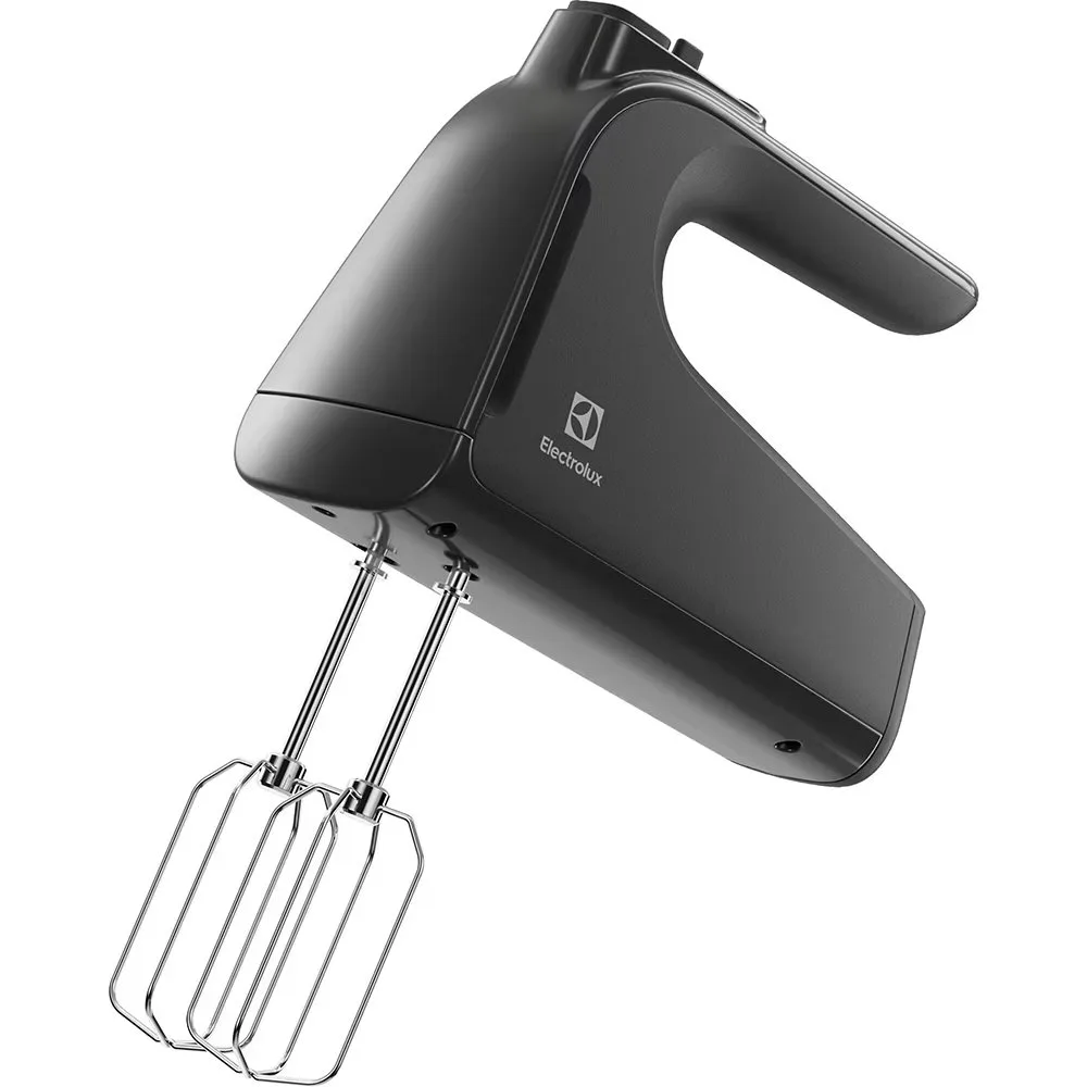 Ручний міксер Electrolux 500Вт, 4 насадки, режим Turbo, темно-сірий.
