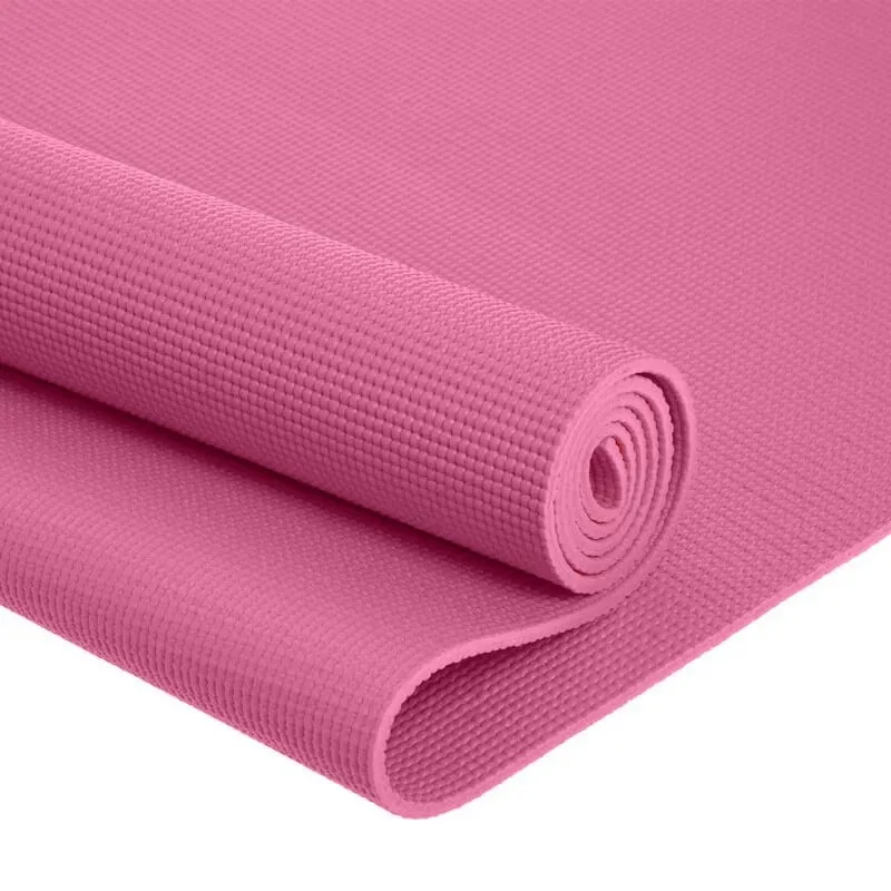 Килимок для йоги Active Point PVC 173х61 см Рожевий