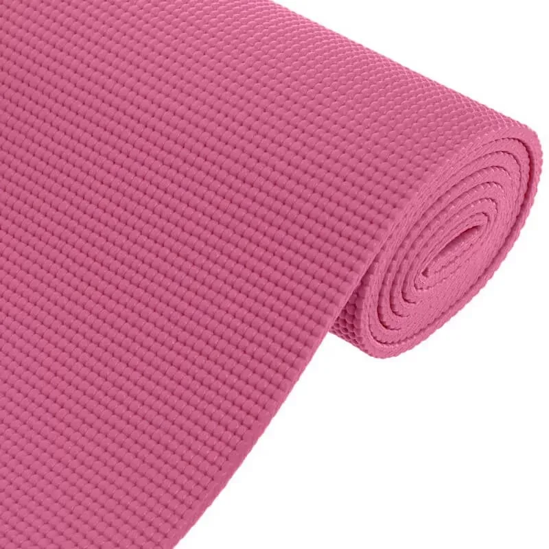 Килимок для йоги Active Point PVC 173х61 см Рожевий