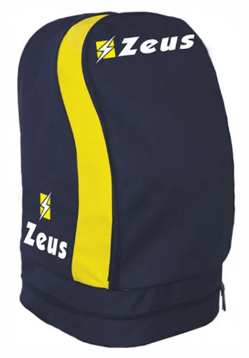 Рюкзак Zeus 70% нейлон 33x30x52 см синій жовтий чоловічий