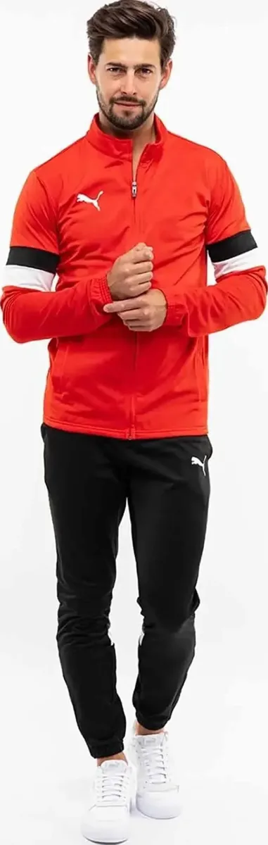 Спортивний костюм Puma 100% поліестер M червоний чорний