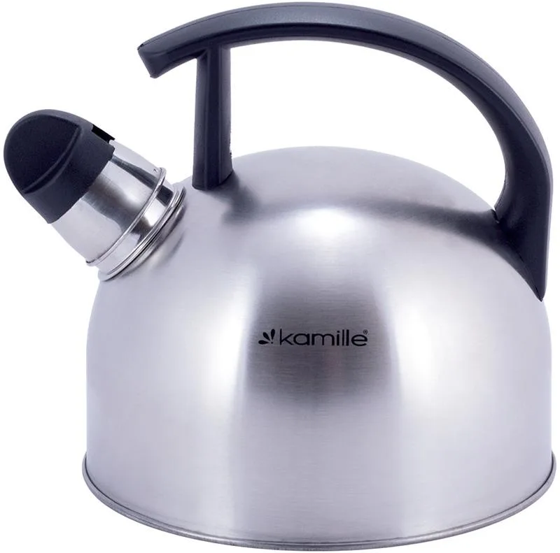 Чайник Kamille Whistling Kettle з нержавіючої сталі 1,5 л зі свистком