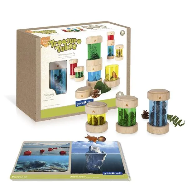 Игровой набор Guidecraft деревянные баночки 40х32х10 см разноцветные