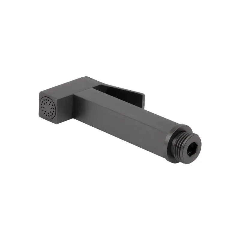 Смеситель для раковины однорычажный Qtap Gemini 272 Gunmetal Black PVD латунь 60х169х148 мм