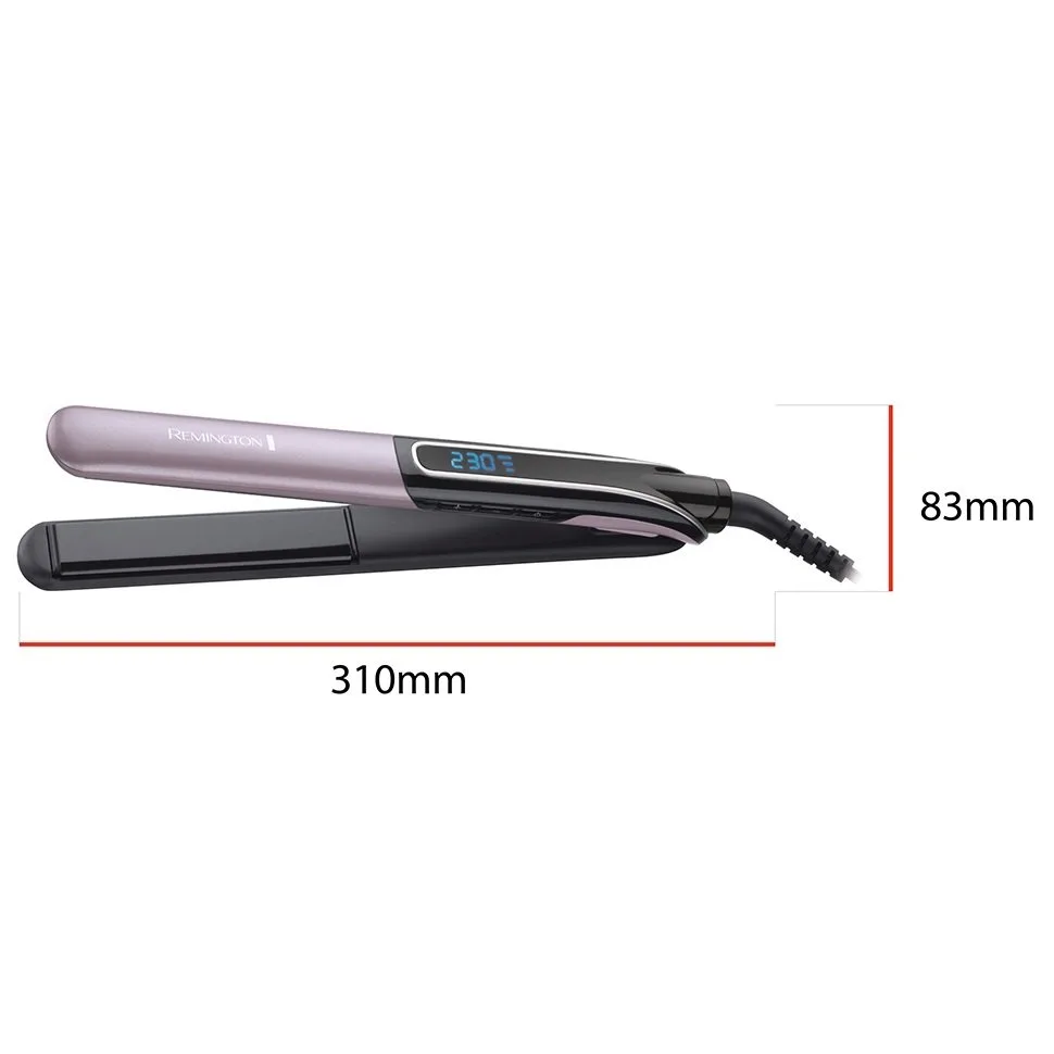 Випрямляч для волосся Remington SleekCurl Expert, 45 Вт, 9 температурних режимів (150-230°C), з дисплеєм, кераміковим та титановим