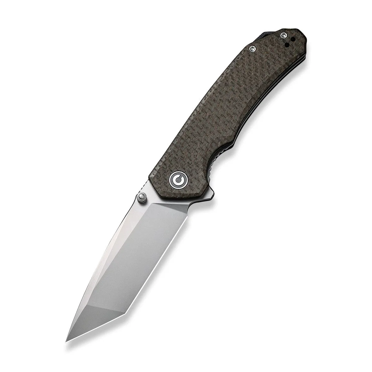 Ніж складаний Civivi D2 88 мм Micarta зелений