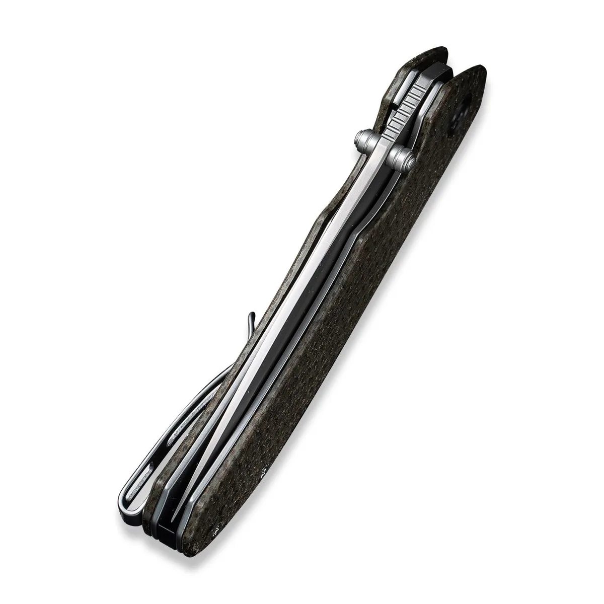 Ніж складаний Civivi D2 88 мм Micarta зелений