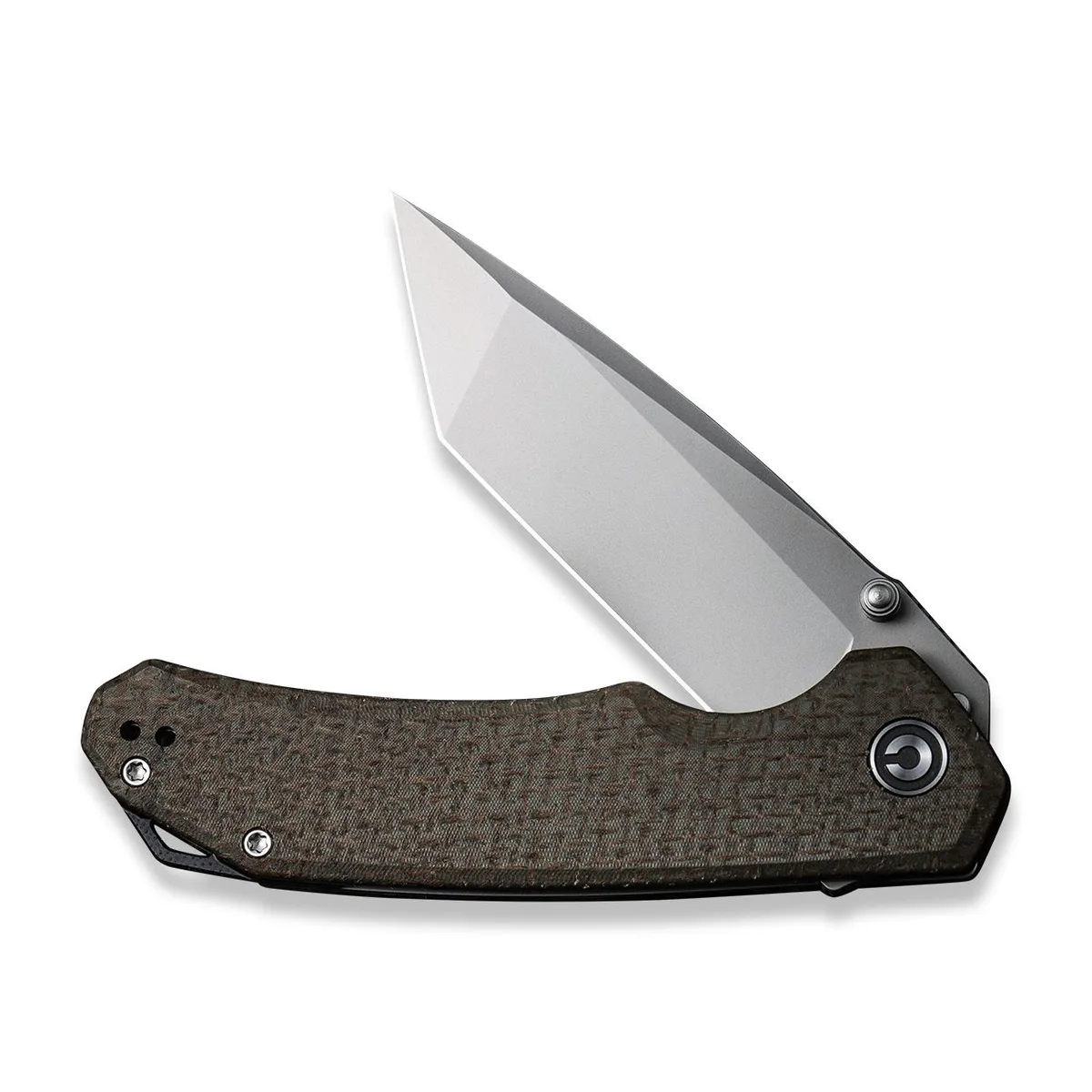 Ніж складаний Civivi D2 88 мм Micarta зелений