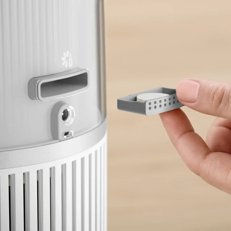 Увлажнитель воздуха Philips, классическое увлажнение, серия 5000, для помещений до 56 м2, объем 45 л, производительность 400 мл/ч, электронное управление, режим ночного сна.