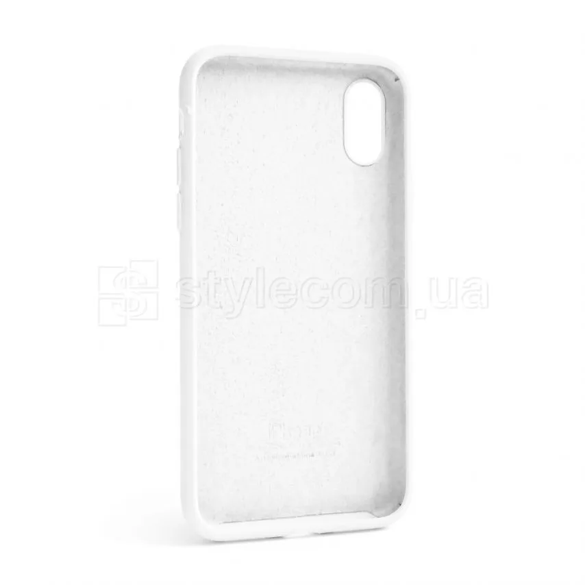 Чохол силіконовий для Apple iPhone X Xs  білий