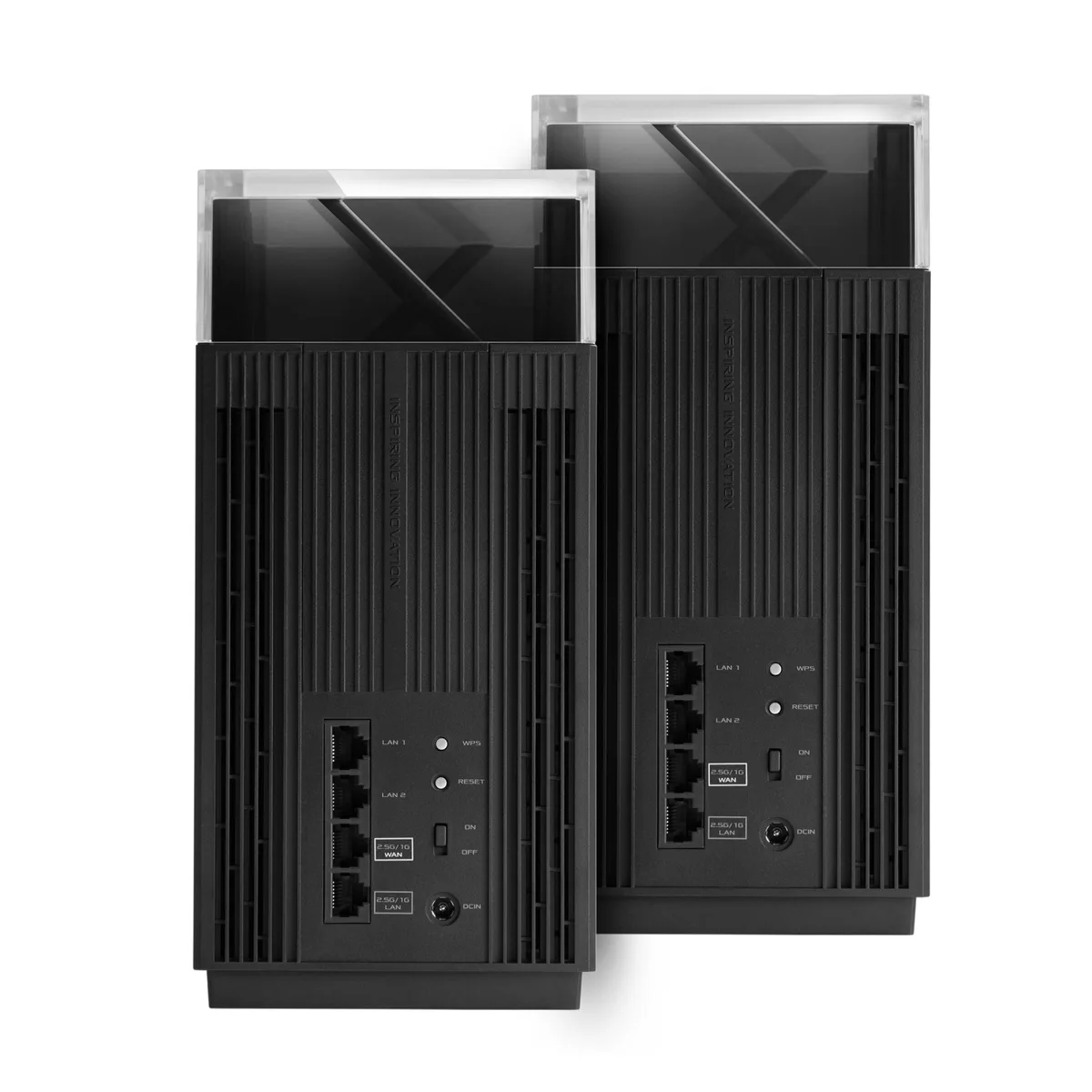 Система WiFi-Mesh ASUS ZenWiFi Pro ET12 AXE11000, 2xGE LAN, 1x2.5GE LAN, 1x2.5GE WAN, 2 режима