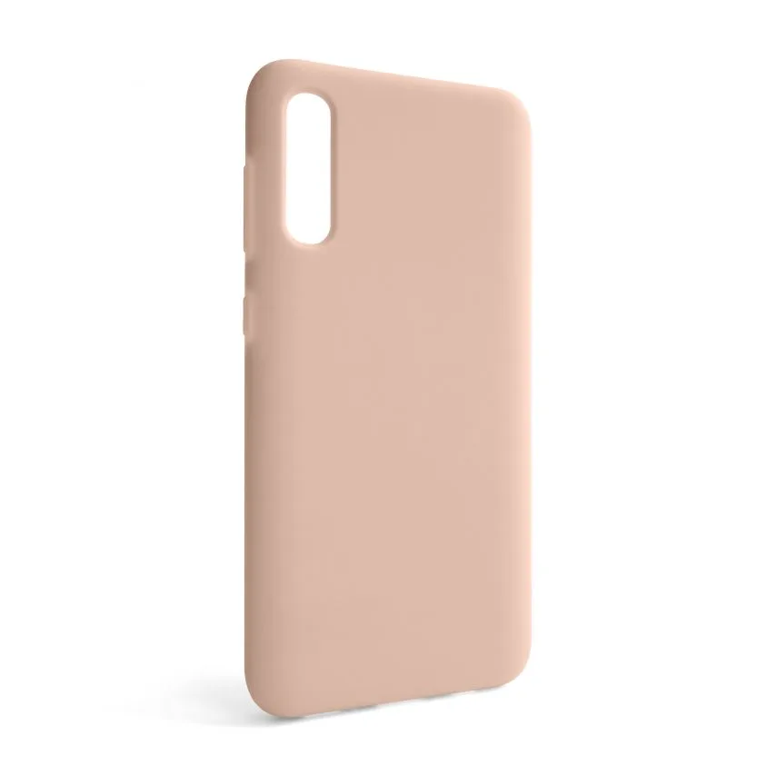 Чохол силіконовий для Samsung Galaxy A50/A505 бежевий