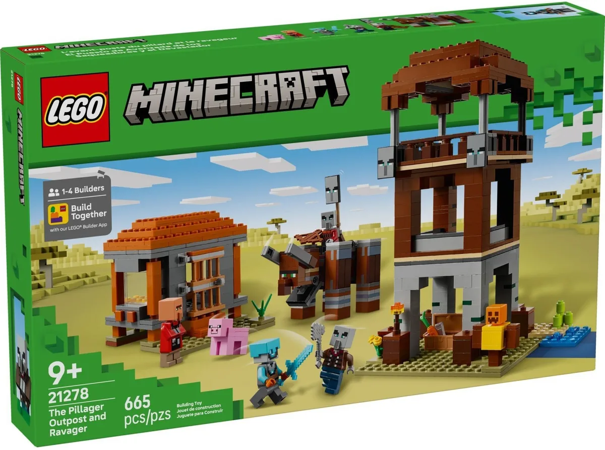 Конструктор LEGO Minecraft 21278 різнокольоровий для конструювання від 9 років