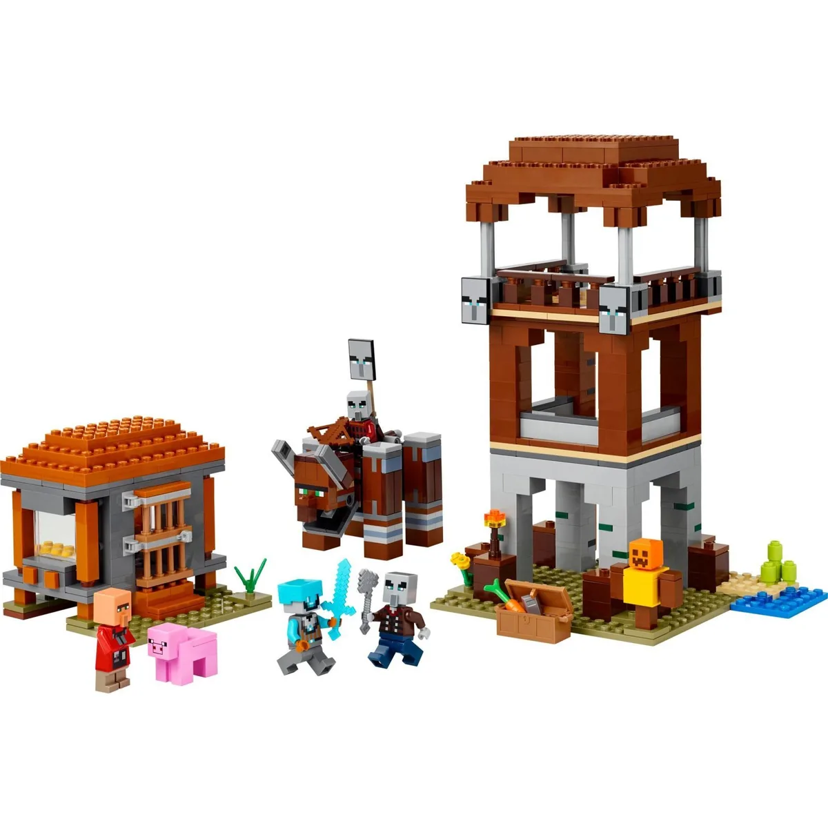 Конструктор LEGO Minecraft 21278 разноцветный для конструирования от 9 лет