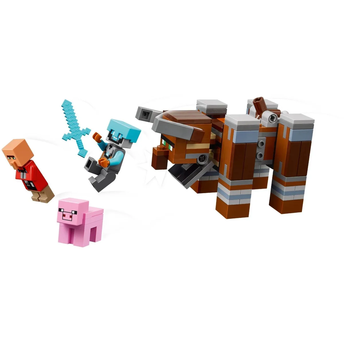 Конструктор LEGO Minecraft 21278 разноцветный для конструирования от 9 лет