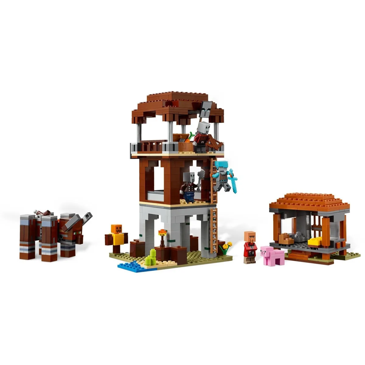 Конструктор LEGO Minecraft 21278 разноцветный для конструирования от 9 лет