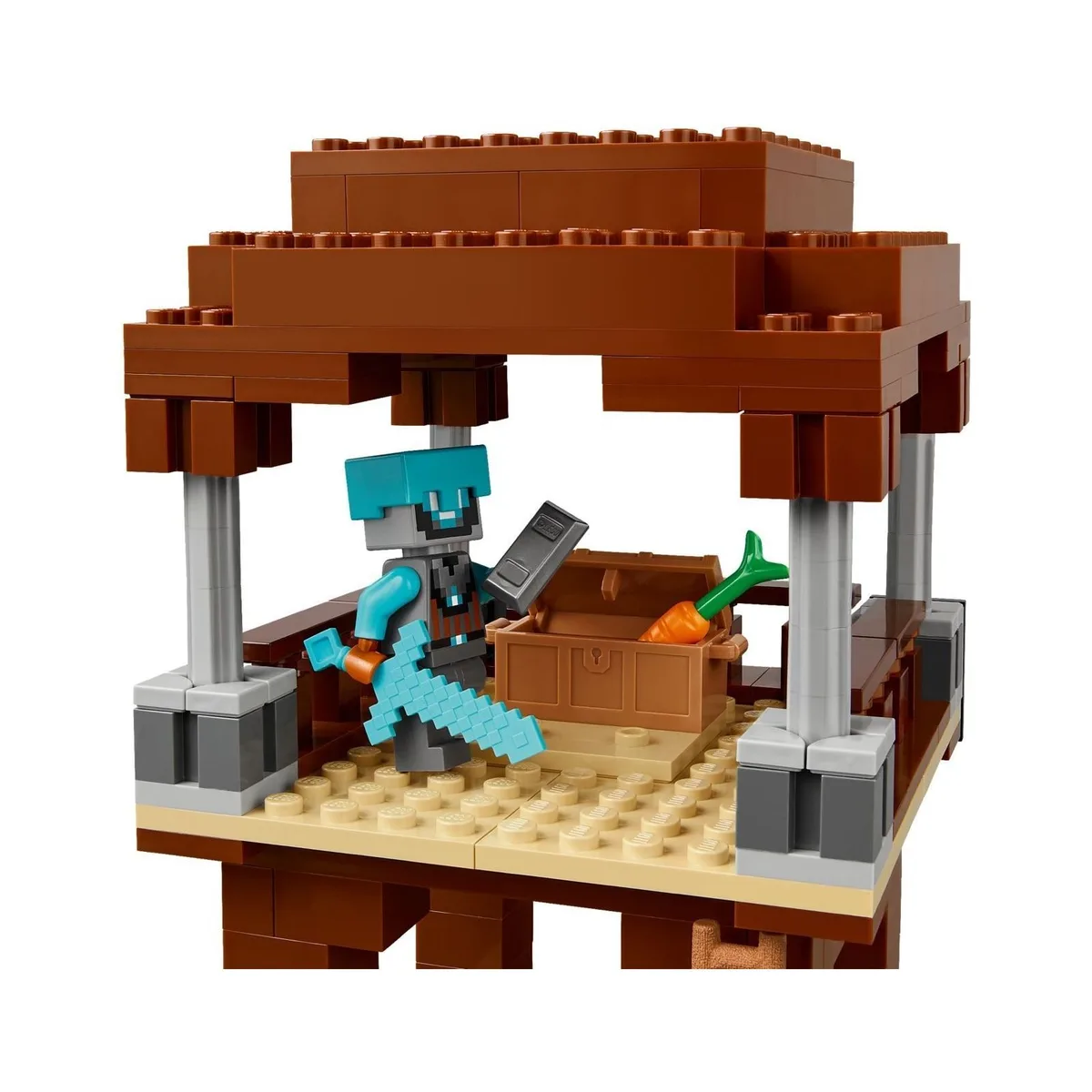 Конструктор LEGO Minecraft 21278 разноцветный для конструирования от 9 лет